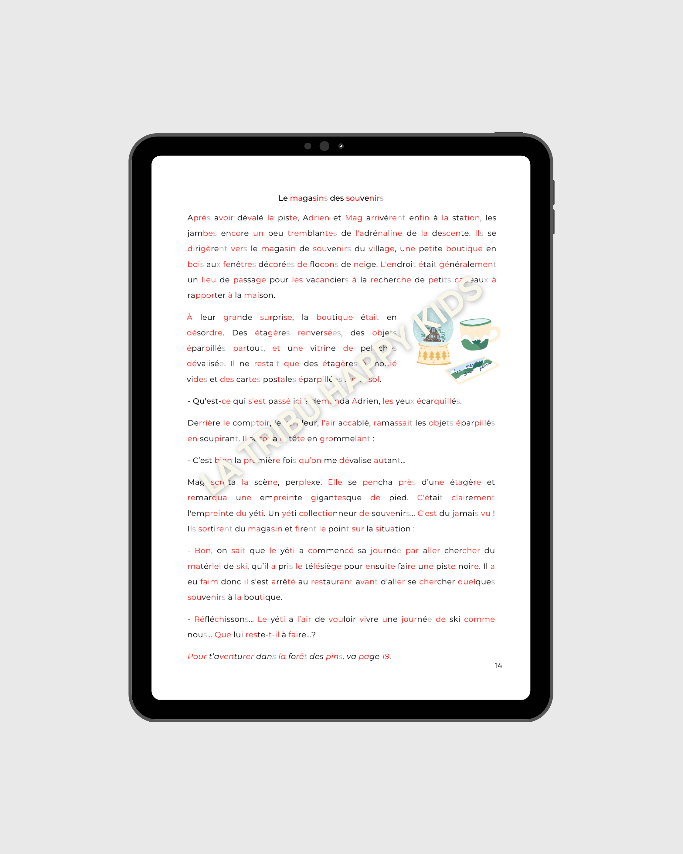 Lectures DYS : À la recherche du Yéti