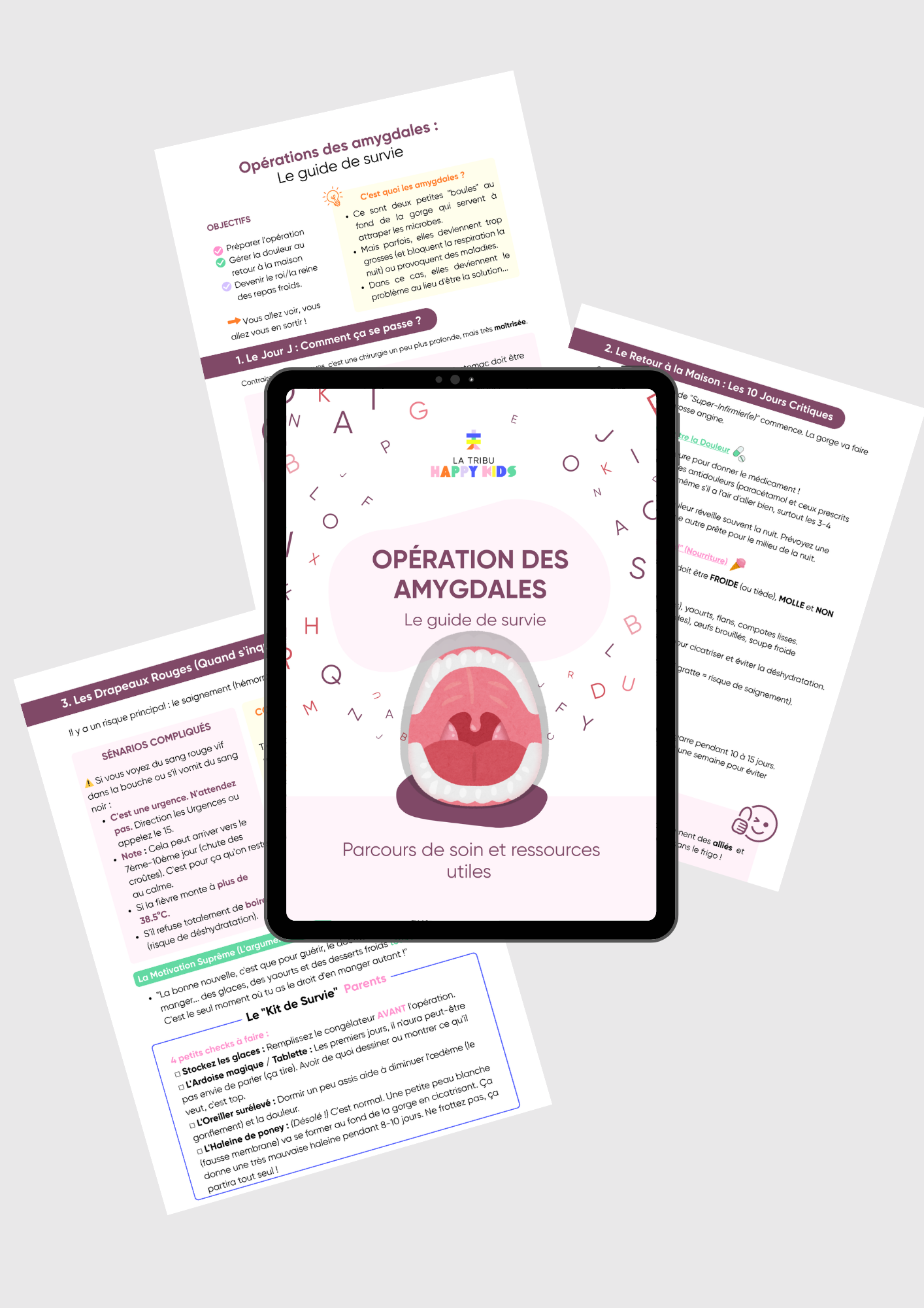 Fiche pratique: Opération des Amygdales