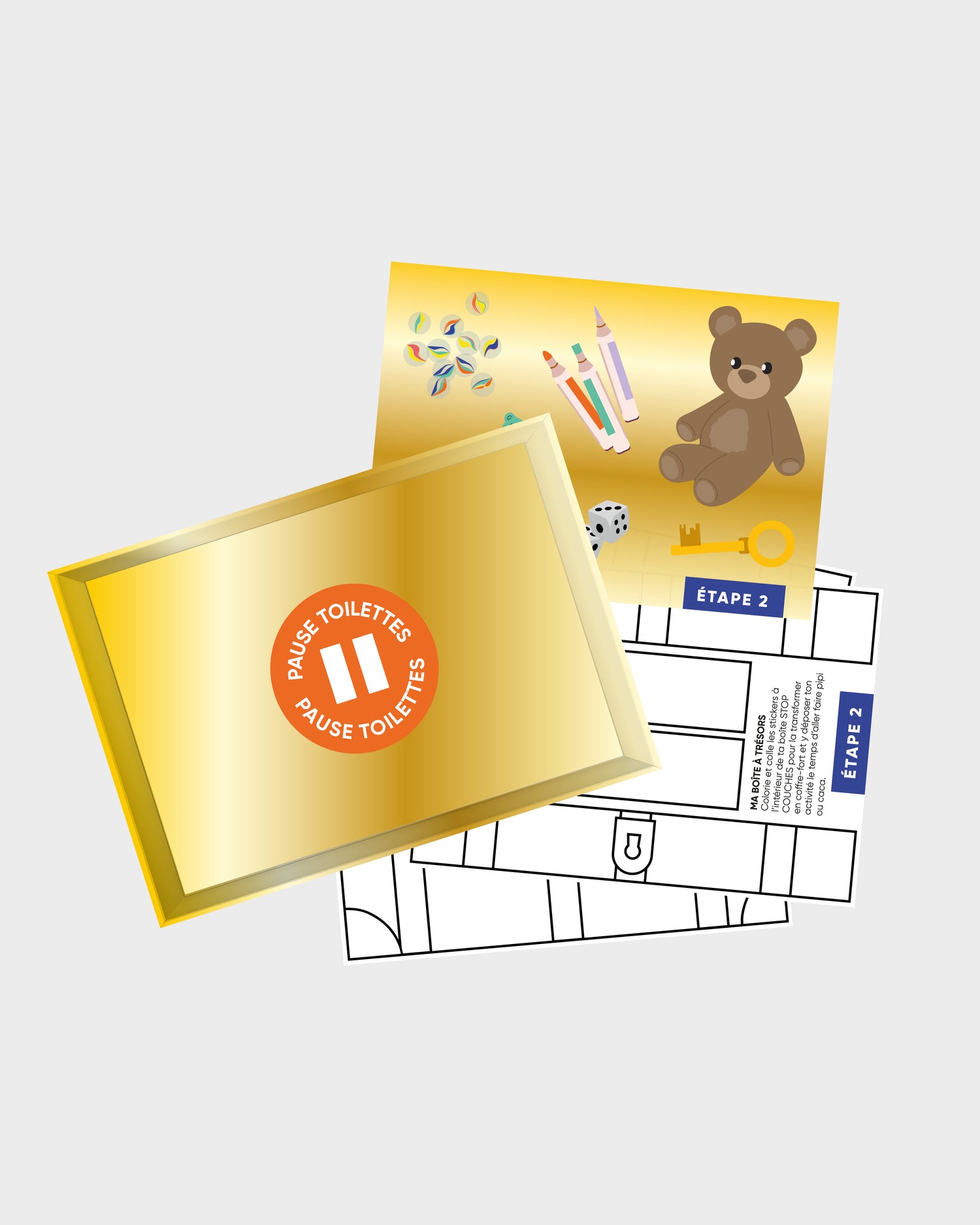 Stickers présentants dans Ma Boîte Stop Couches