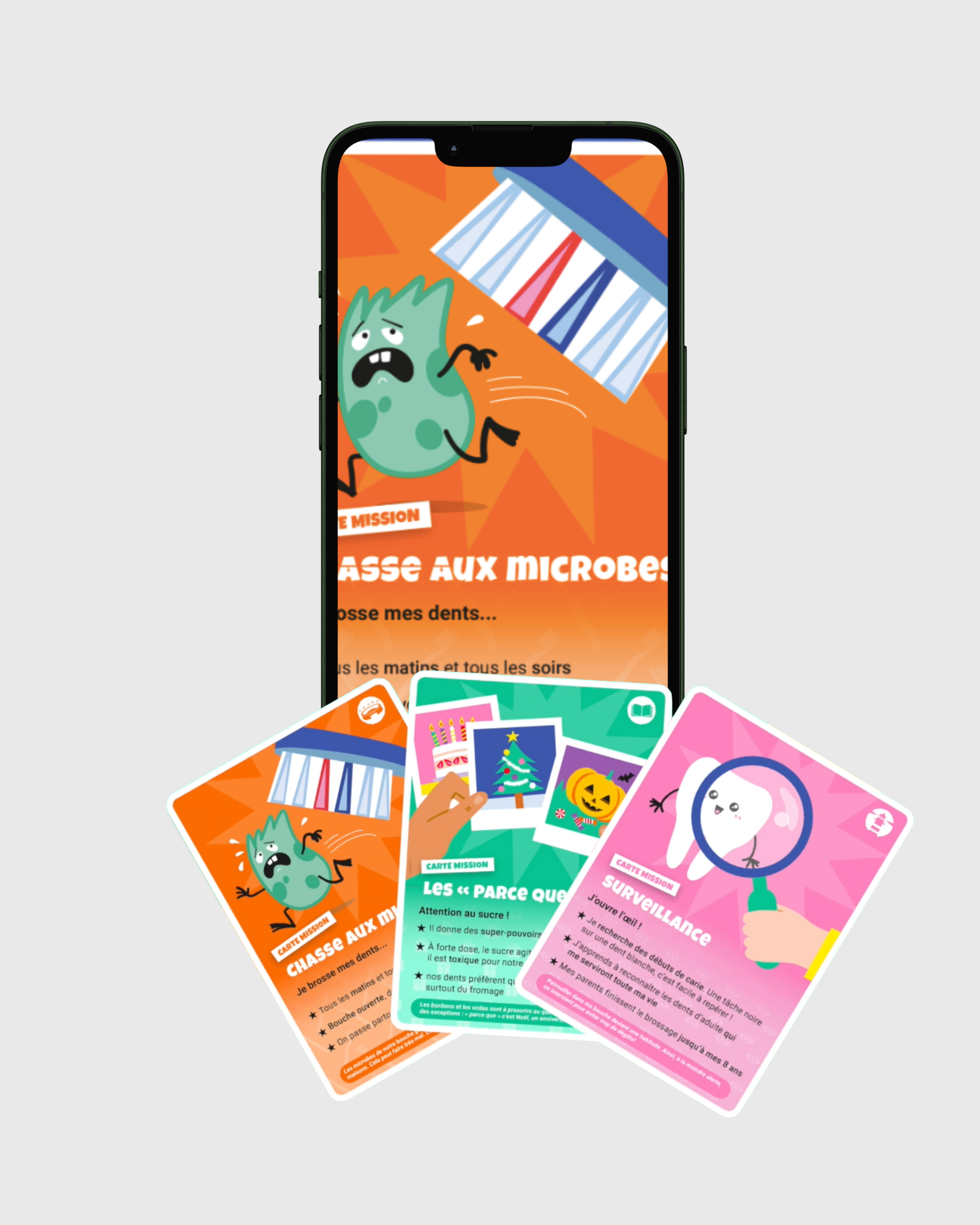 Les cartes missions de La Tribu Zéro Carie