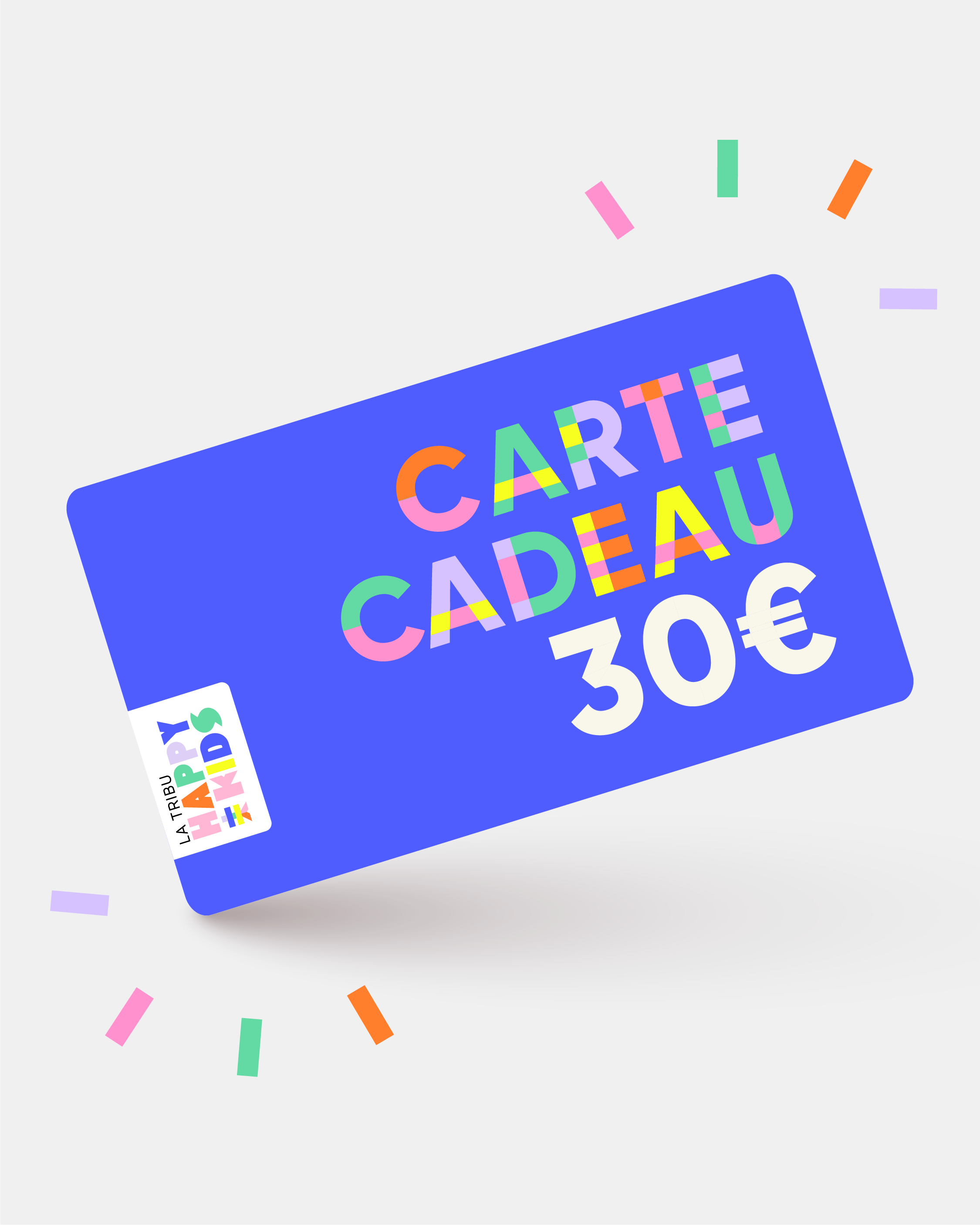 Carte cadeau de La Tribu !