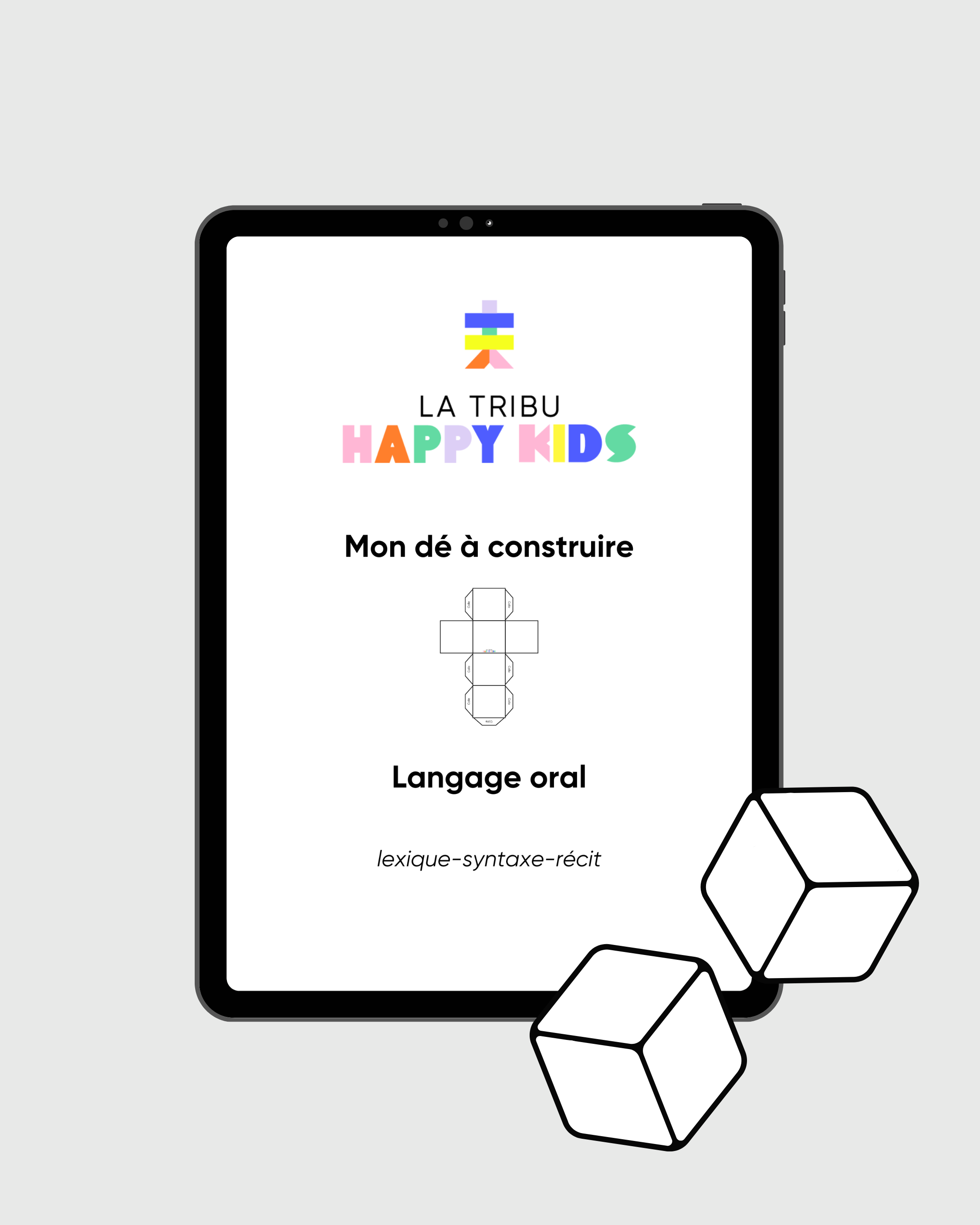 Mon dé pour apprendre à parler