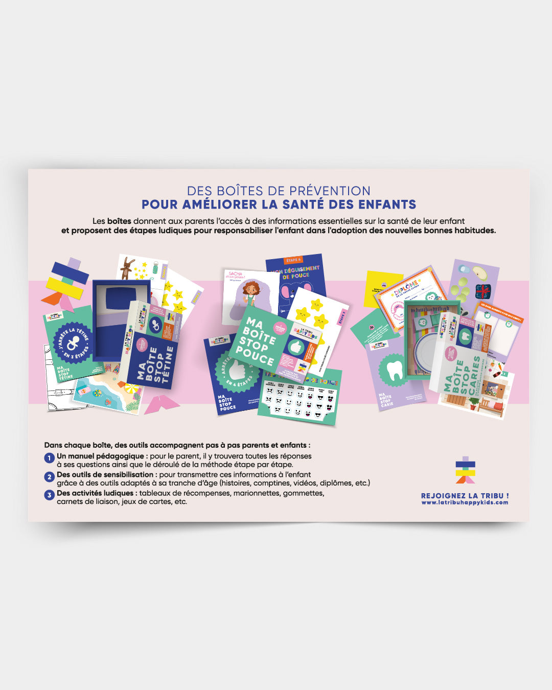 Lot de 50 flyers : Mes Boîtes Stop
