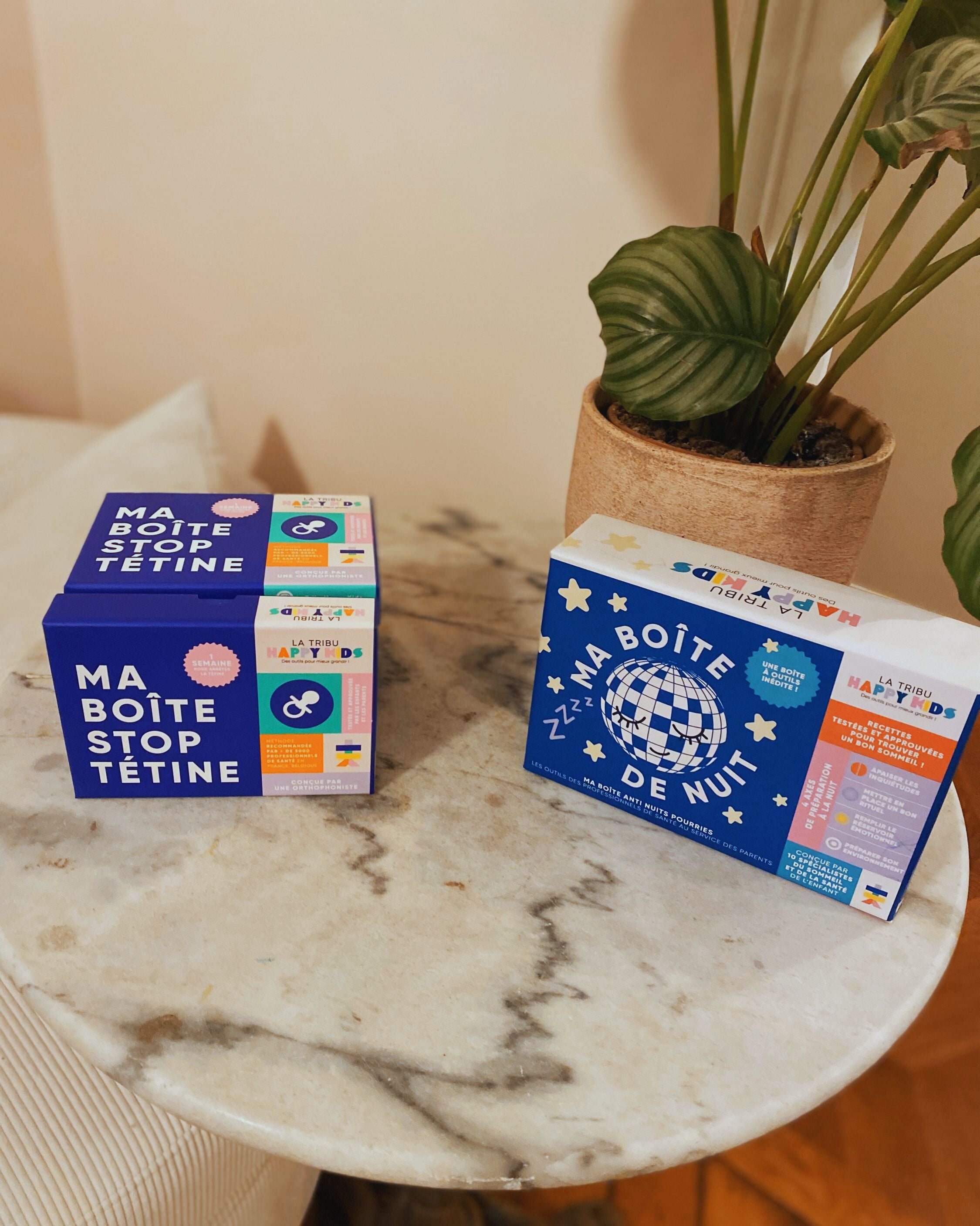 Ma Boîte de Nuit et Ma Boîte Stop Tétine