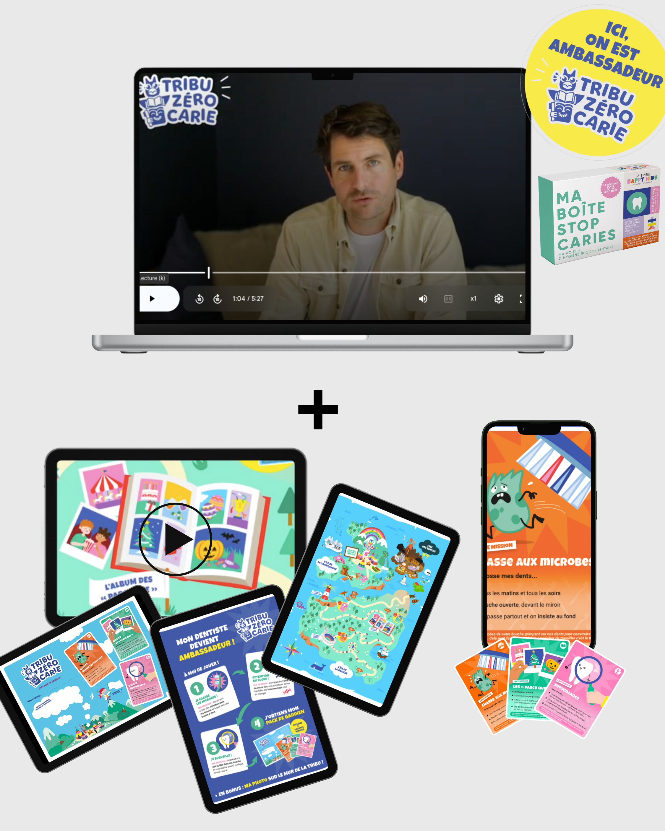 La Tribu Zéro Carie : parcours hygiène bucco-dentaire