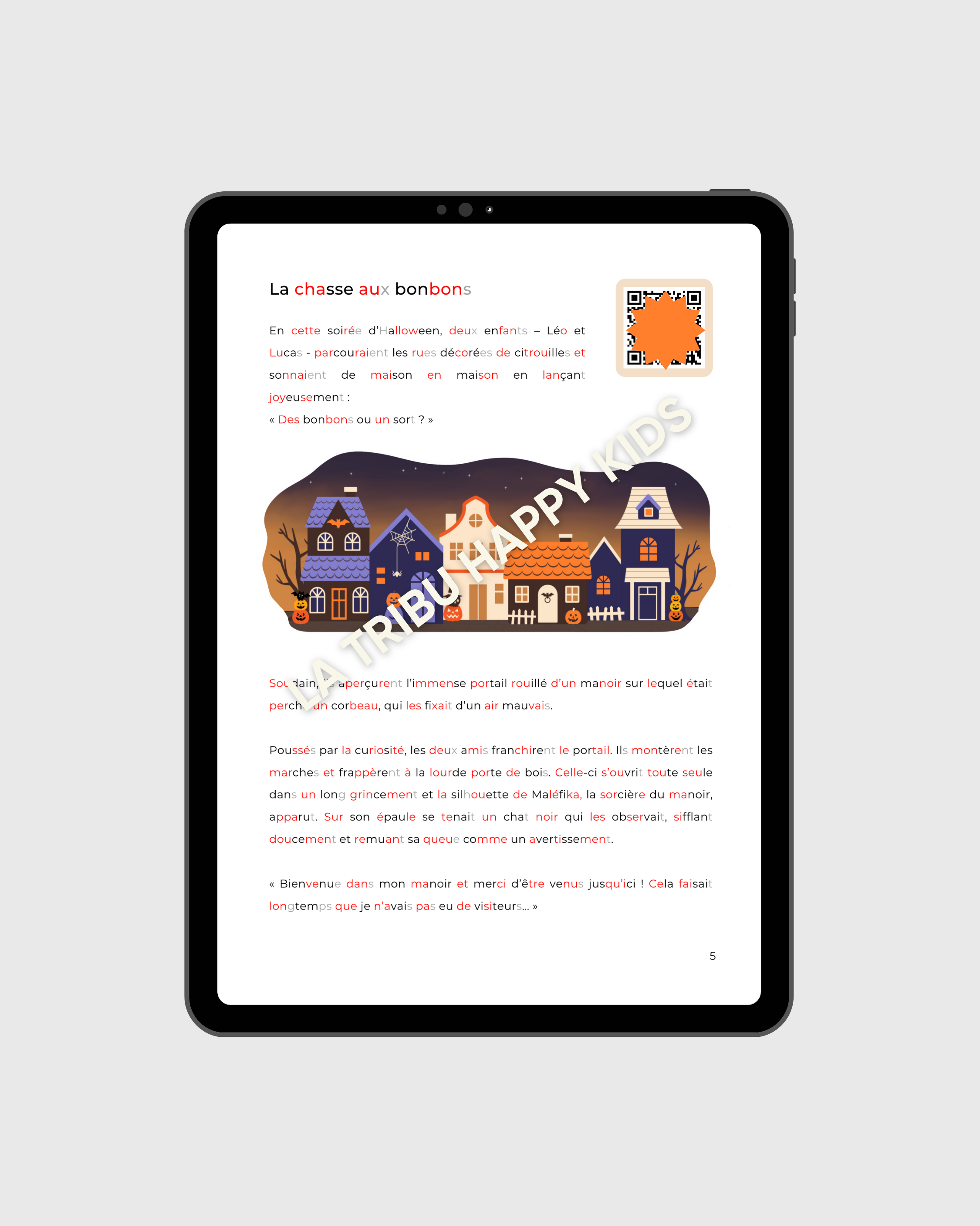 Lectures DYS : Panique au manoir hanté