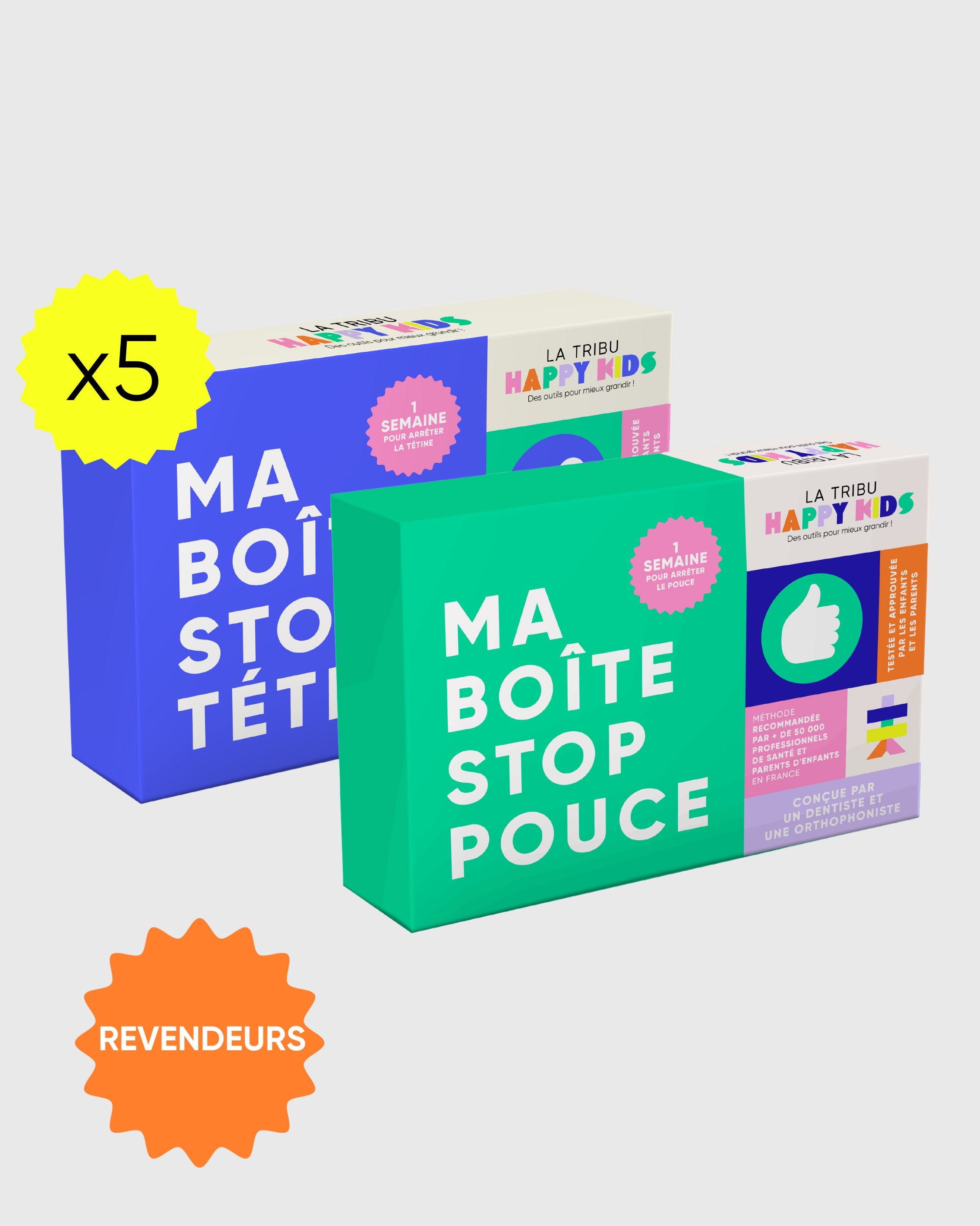 Lot Stop Pouce et Tétine x10