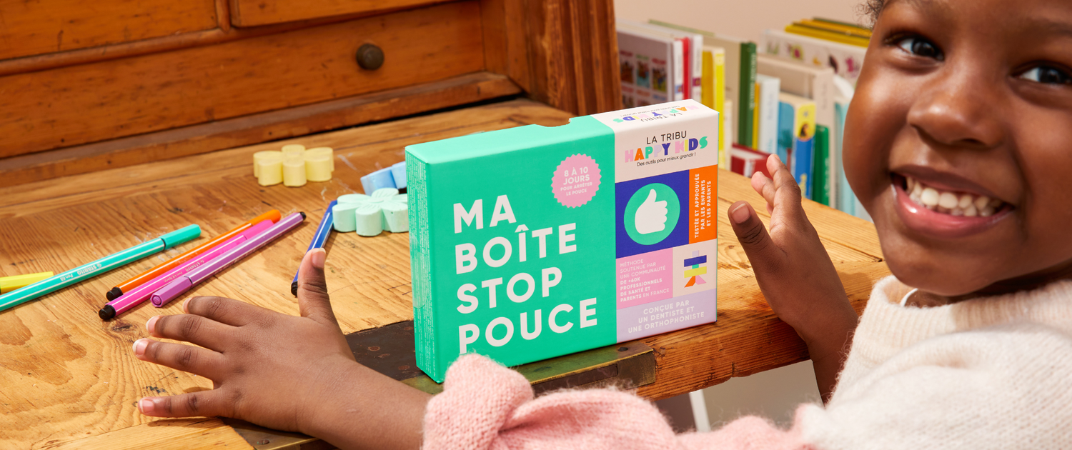 Pourquoi recommander Ma Boîte Stop Pouce à vos patients dans le cadre d’un suivi thérapeutique ?