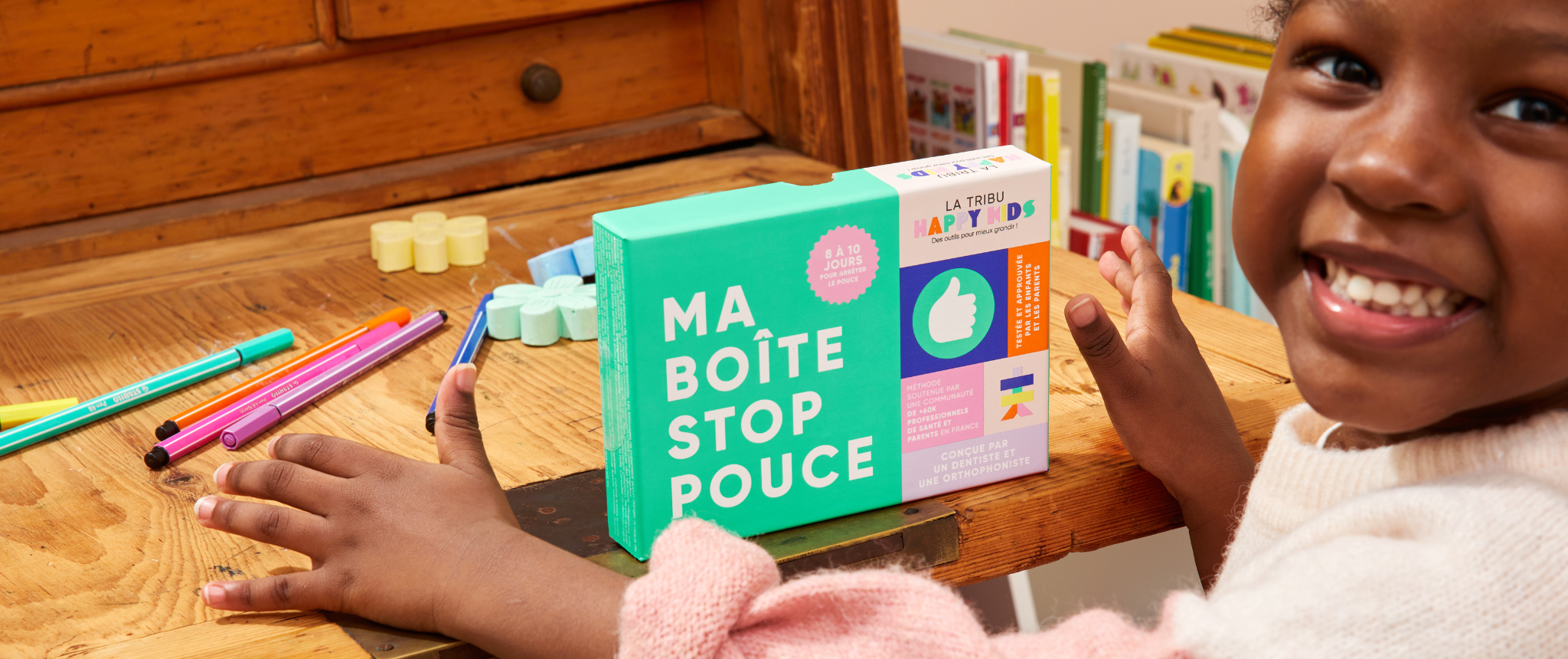 Pourquoi recommander Ma Boîte Stop Pouce à vos patients dans le cadre d’un suivi thérapeutique ?