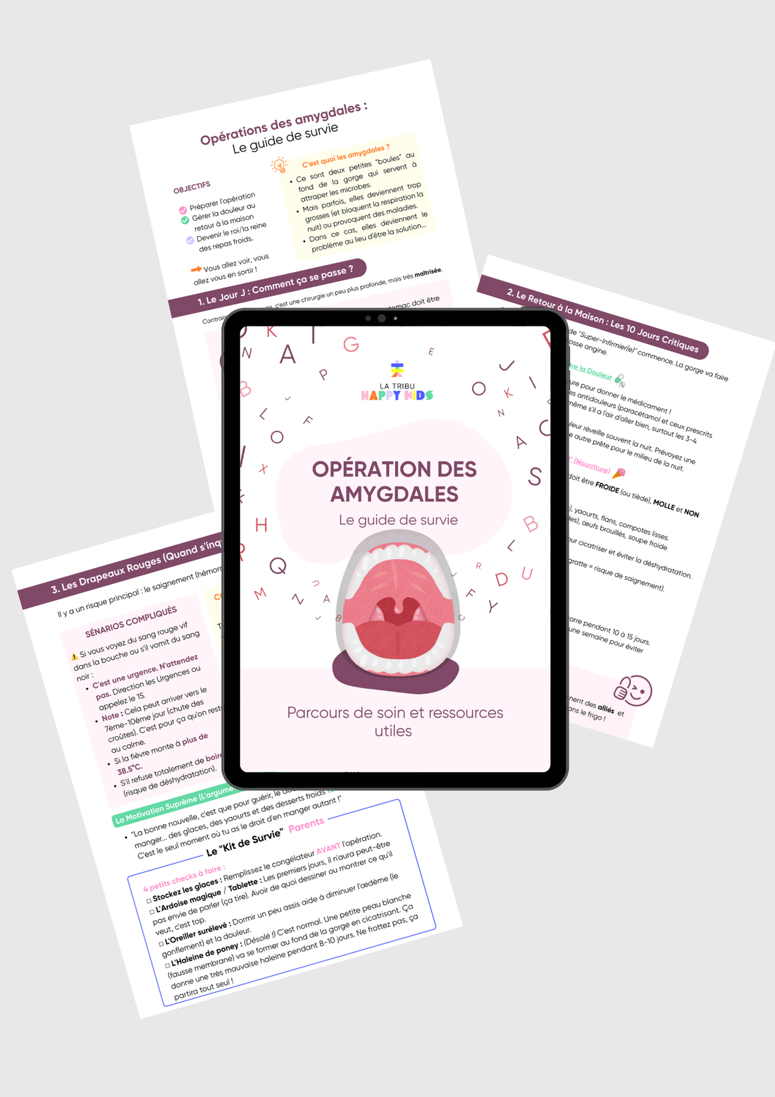 Fiche pratique: Opération des Amygdales