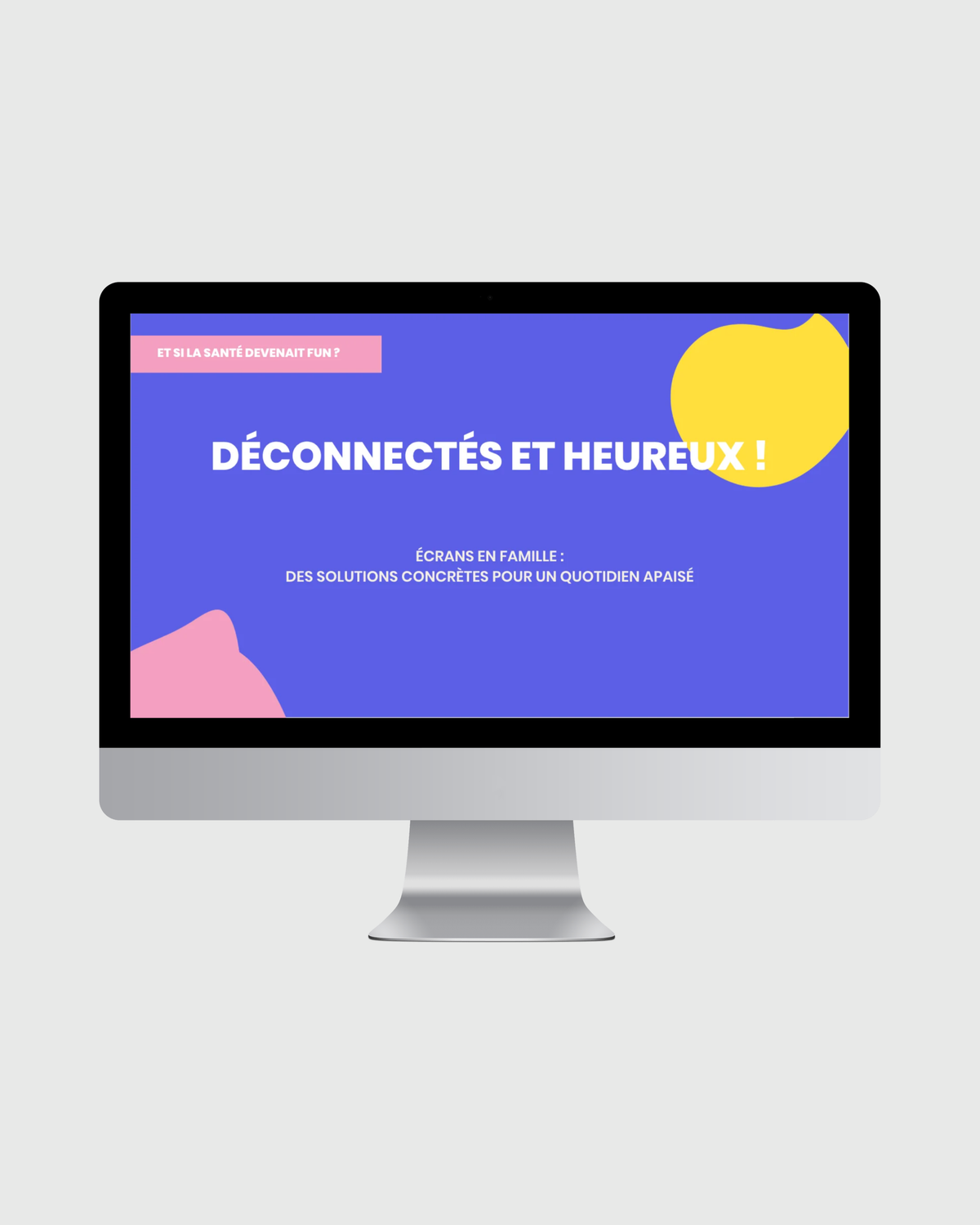 Atelier de prévention : Déconnectés et heureux ! Les écrans en famille