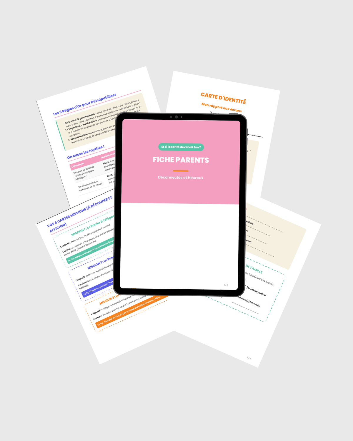 Atelier de prévention : Déconnectés et heureux ! Les écrans en famille