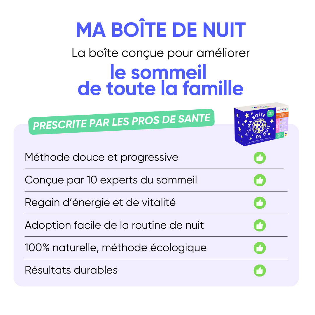 Avantages de Ma Boîte de Nuit pour le sommeil de toute la famille