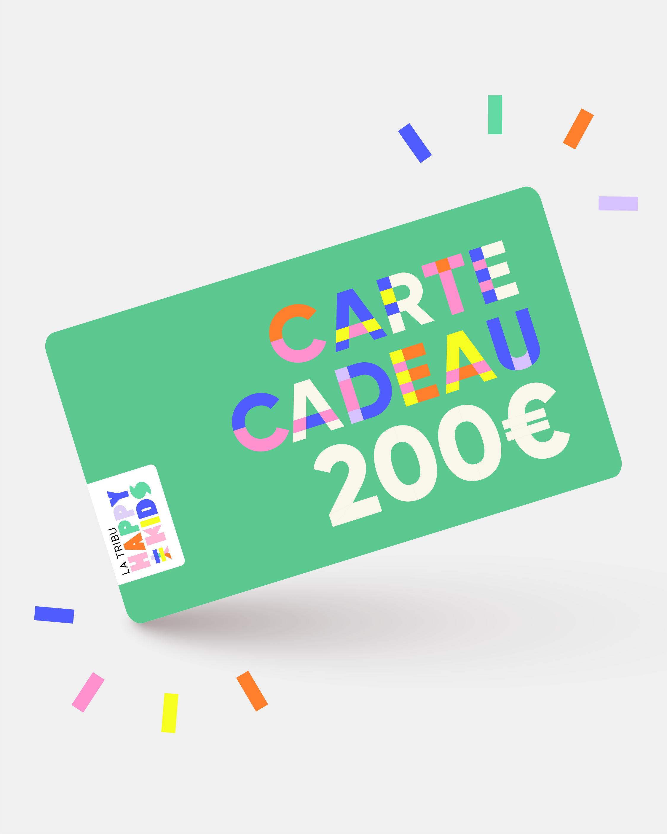 Carte cadeau de La Tribu !