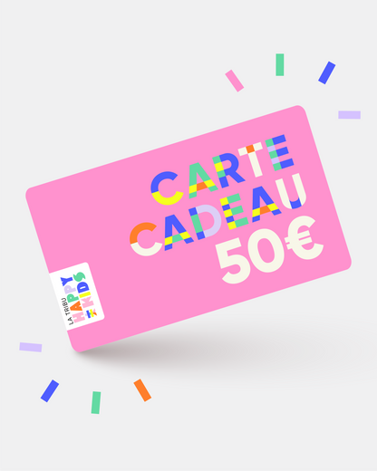 Carte cadeau de La Tribu !