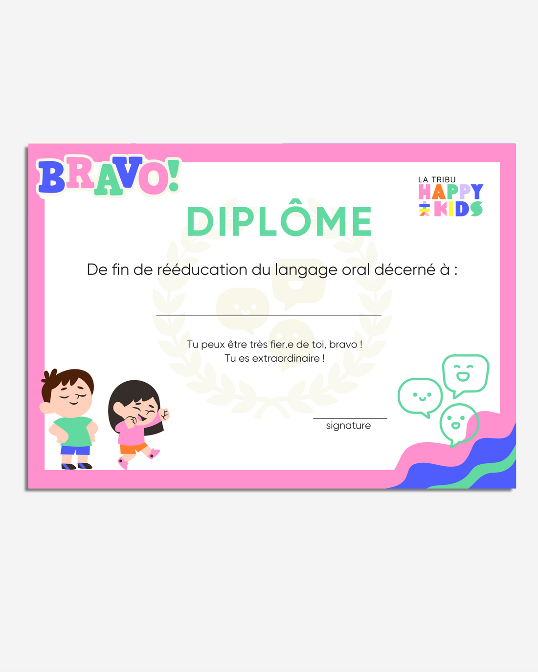 Diplôme Rééducation Langage Oral