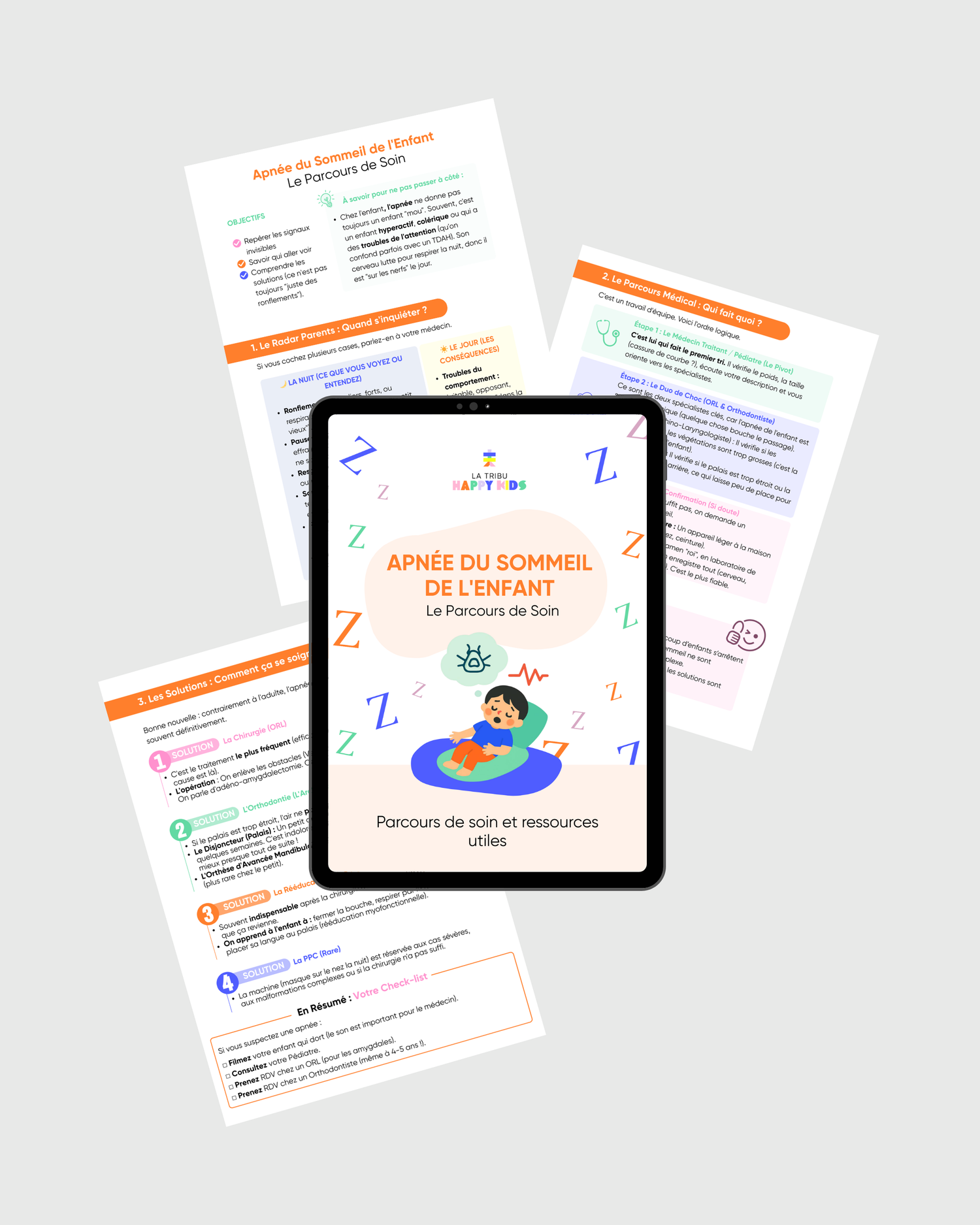 Fiche pratique - Apnée du sommeil chez l&