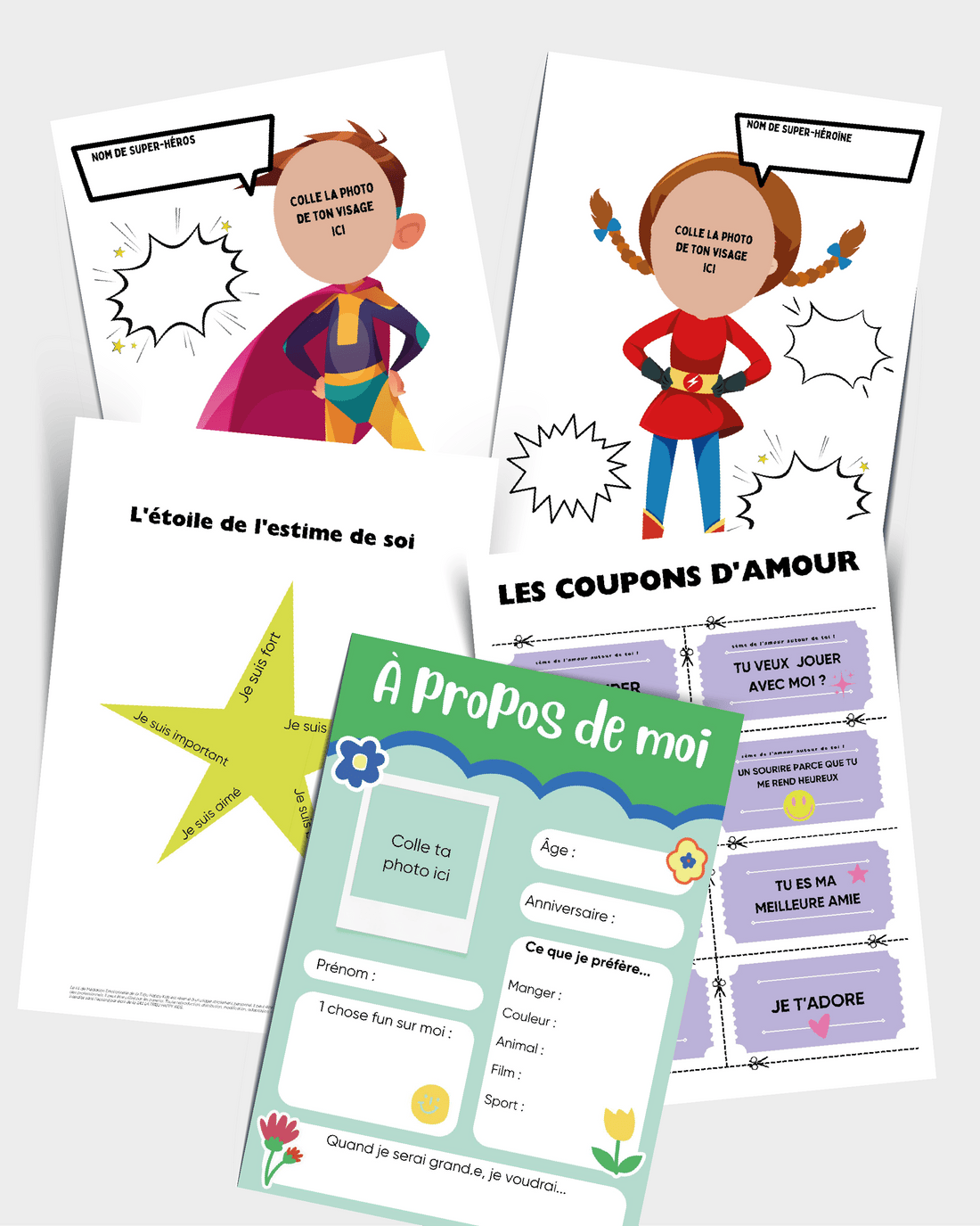 Kit d'activités : La couleur des émotions - HOPTOYS