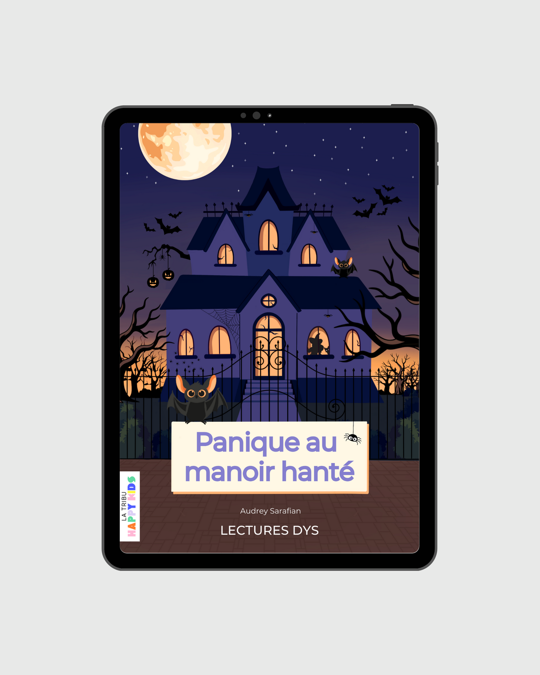 Lectures DYS : Panique au manoir hanté