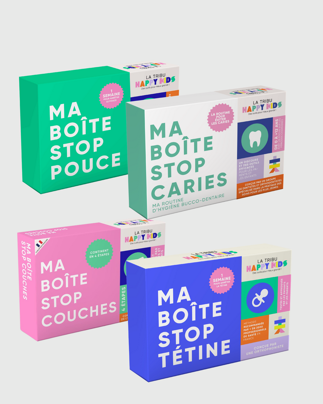 Lot de boîtes pour les distributeurs, idéal pour la commercialisation
