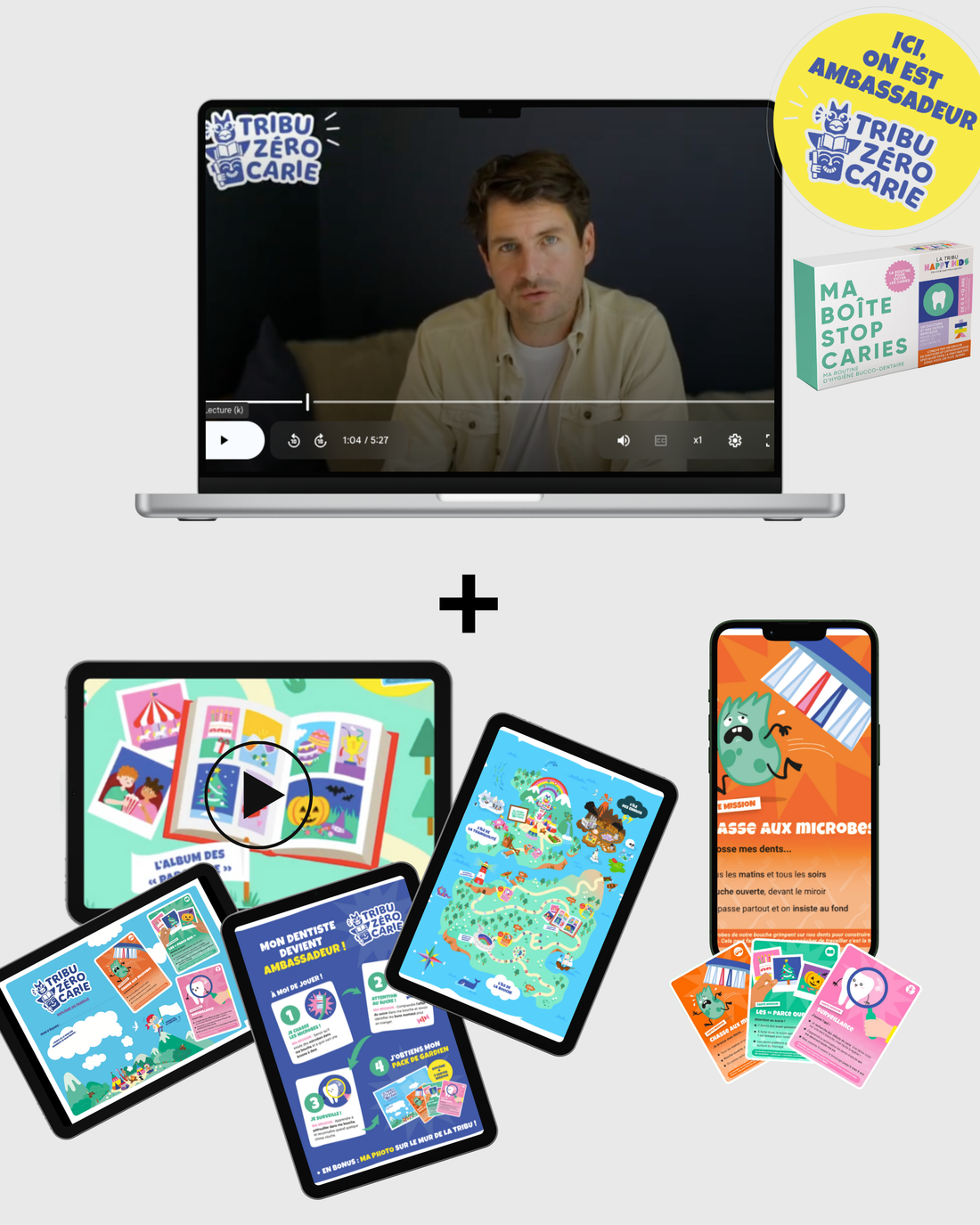 La Tribu Zéro Carie : parcours hygiène bucco-dentaire