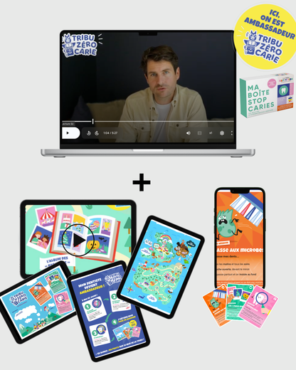 La Tribu Zéro Carie : parcours hygiène bucco-dentaire