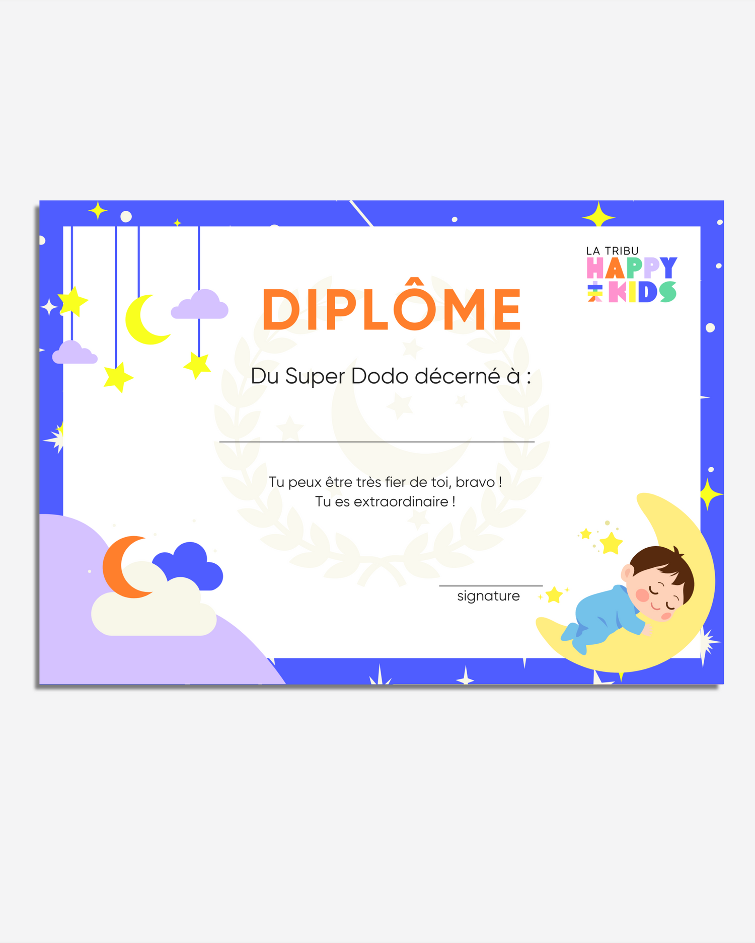 Diplôme Super Dodo