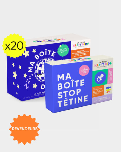 Je dors sans tétine x40